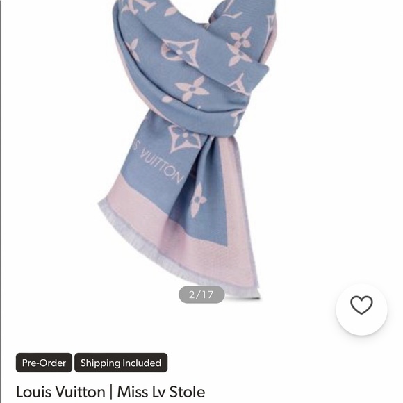 Louis Vuitton Miss IV Stole scarf new with tags - Picture 4 of 4